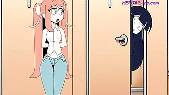 Huge Breasts Sticking Out Of The Suit In Public! Halloween With Car Toon And Anime Hentai