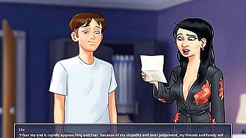 Summertime Saga V0208 - Pt 284 - The Woman Of The Art