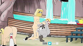 Car Toon - Fuckerman Fucked All Hot Sexy Girls And Trans In The Lewdpark