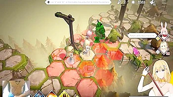 Huge Boobs In Elven Milf Masturbation In This Game - Loop Queen