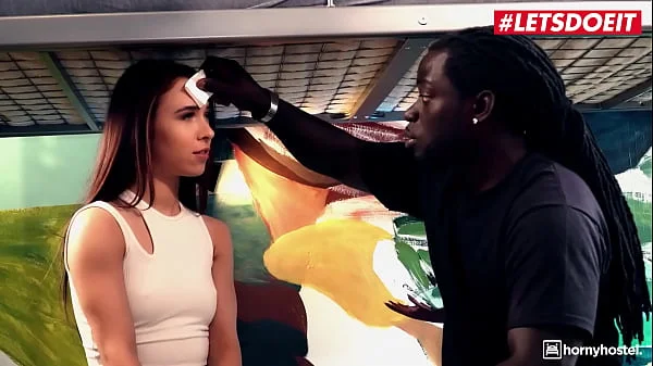 LETSDOEIT - #Nata Ocean #Freddy Gong - Sexy Latvian Teen Gets BBC On A Hostel Room