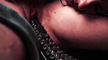 Rough With Tentacles Of Two Skinny Girls From Planet Earth