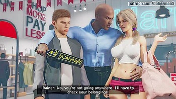 Dark Skin Security Fucked A Beautiful Blonde Sindy In Front Of Her Boyfriend