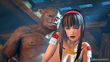 Hitomi Vs Boar (26regionsfm)