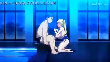 In front of the boy, she is shown off, licked, sucked, and tit-fucked with his dick in between, and then cums inside.