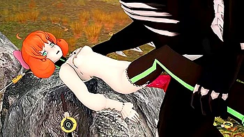 Rwby - Penny And Beowolf