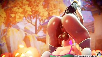 Symmetra Kitty Summer Blowjob