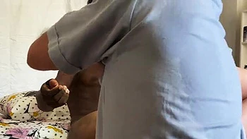 Husband Watches Big Black Cock Breed His Asian Wife Raw - Hot Homemade BBC Creampie