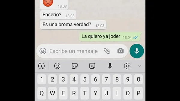 My unfaithful sister-in-law's whore gives me everything on WhatsApp