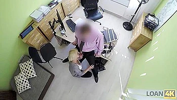 Agent Penetrates Juicy Vagina Of Sweet Client