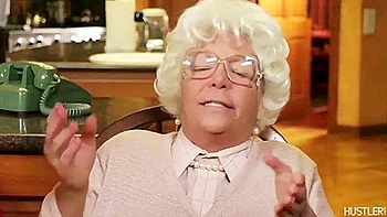 This Naughty Blonde Mature Enjoys When Big Dick Is Penetrating Her