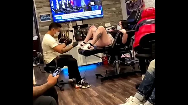 Tattoo Pussy with squirt