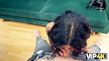 Banged A Hot Tourist Chick, While Her Boyfriend Was Knocking On The Door