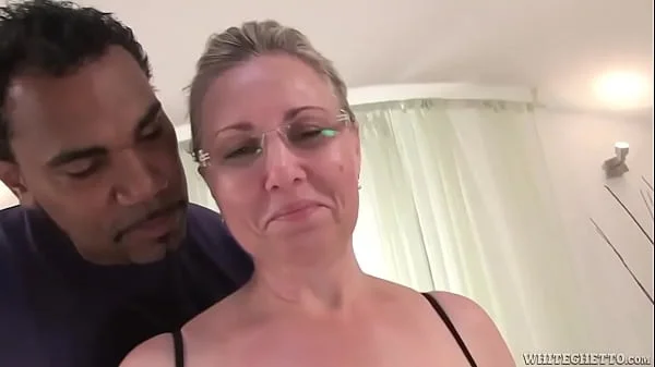 Beatiful granny fucks bbc