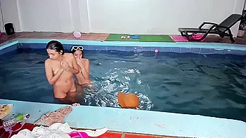Lesbian Pool Party