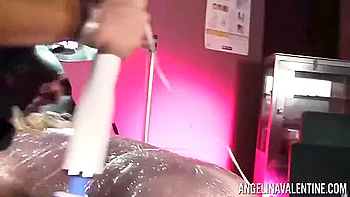 Nice-looking Angelina Valentine And Nicki Blues Fetish Clip