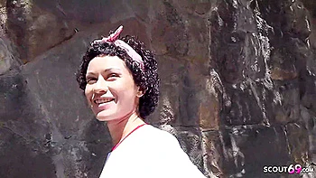 Deep Butt Fucking Orgasm For Slut Stacy At Real Street Casting - Big Cock