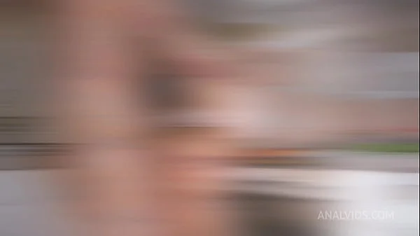 Lara De Santis - pegging, fisting, foot in ass, vegetables anal insertion, DAP with toys and swallow LDS035