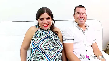 He Sells His Big Boobed Girlfriend To Fuck Some Random Guy