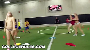 Coedes Play A Friendly Game Of Strip Dodgeball