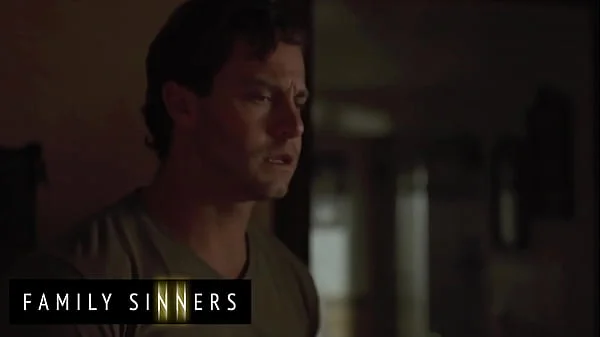 Family Sinners - (Silvia Saige)  Cheats On Her Boring Rich Husband With The Hot Repairman On Her Couch