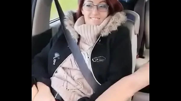 Oh my God!!! This young hitchhiker wants to drive him crazy and wet those seats!!