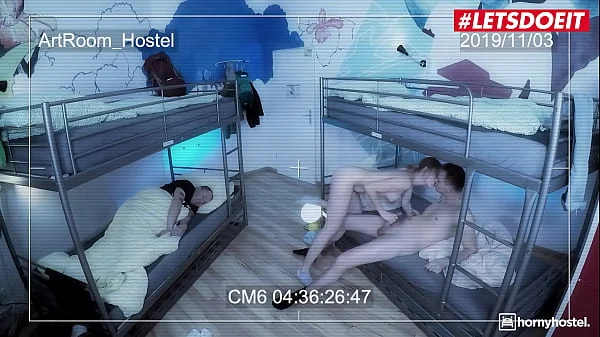 LETSDOEIT - H. & Stanley Johnson) Ukrainian Babe Gets Cock On Her First Night On Hostel