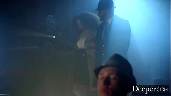 Deeper. Cecilia sucks stranger's cock while BF watches