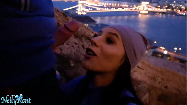 For REAL! we got caught doing a public blowjob