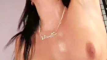 Huge Black Torpedo Cock Pounds Shocked Brunette Pussy