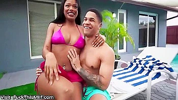 Busty Blonde Milf Briana Moore Fucks Her Stepbrothers Friend In The Ass