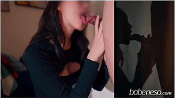 Big Load Of Cum Straight Into Throat! Showing Off My Tongue Skill