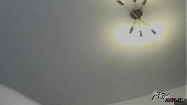 Sexy ginger girl gets cum on her red hairy pussy