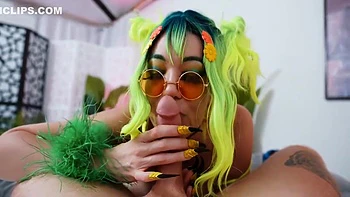 Little Puck And Lev Lieben In Duo Got Her Deep Throat Tight Pussy And Huge Titties Fucked - Cosplay