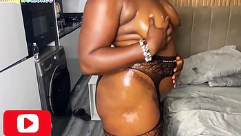 Huge Cock Stretches Amateur Pussy - She Struggles To Take It All Raw