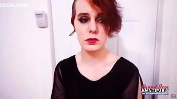 Short Haired Redhead Marla Gets A Deep Trick And Wet Treat On Her Pussy!