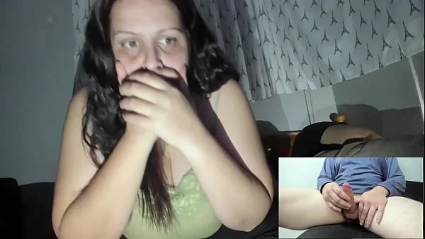 Naughty Wife Watching Random Guy Stroking While Her Husband Rest Next to Her