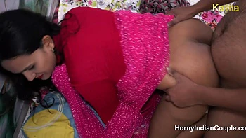 Desi Indian Couple Enjoying Doggystyle Creampie Fuck