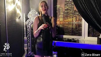 Xxl Strapon Fuck For The Chaste Mini Cock - Zara Bizarre