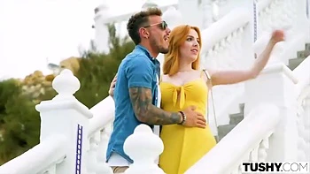 Amazingly Hot Beauty Red Oral Sex Scarlett Explores Her Anal Fan