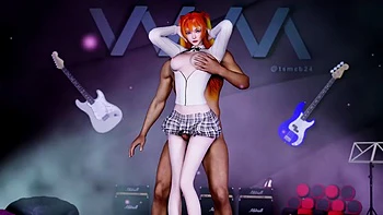 3D Cute Asian Stripper Got Fucked so Hard