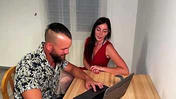 Ania relaxes with her husband - Jacquie et Michel TV