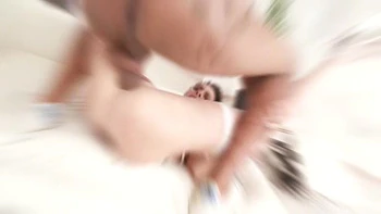 My first DP, Lexi Fox First time double penetration, with balls