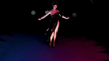 Big Boobs Asian MILF Naked Her Big Boobs and Butts Dance for You