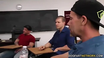 Chanell Heart In Black Gets Her Boobs Covered In Sperm