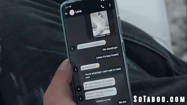 StepDaddy Catfishes And Teen StepDaughter