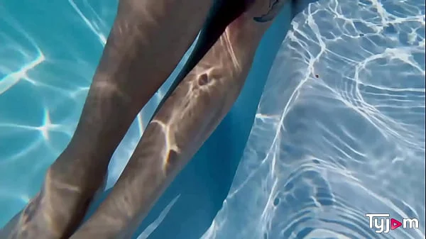 Big tits Tanya Virago having a hardcore sex at the pool