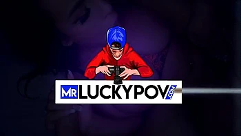 Round Ass Luna Lovely Twerks Juicy Booty On Lucky Cock by Mr Lucky POV: Porn