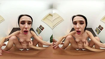 Step brother, I m stuck: Blowjob, Doggy  Cowgirl VR Porn