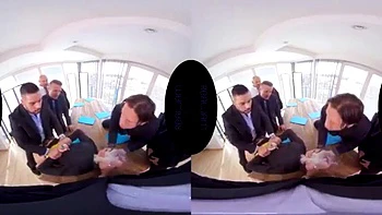 Work group: Cowgirl, Big Tits  Blonde VR Porn